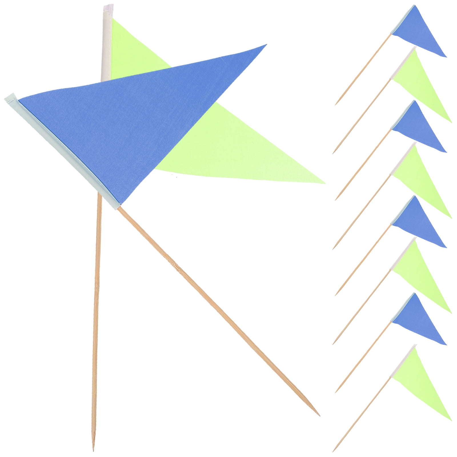 Axio 10pcs Lawn Marking Flags Garden Irrigation Flags for Pet Sprinkler