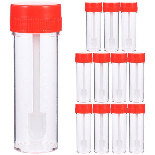 Axio 12pcs Single Use Sampling Tubes Stool Test Tubes Disposable Stool Sampling Tubes