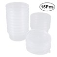 Axio 15Pcs Clay Storage Containers Ball Plastic Storage Containers with