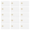 Axio 15pcs Blank Credit Cards Blank Cards with Chips Blank Ic Cards