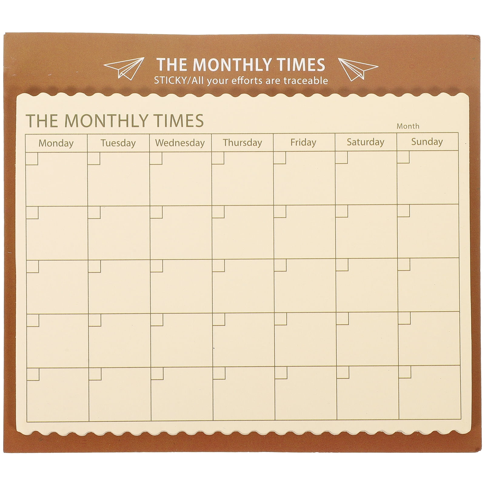 Axio 1PC SelfDiscipline Business Daily Planner Tearable Memo Notepad