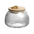 Axio 1Pc Household Cereal Container Sealed Glass Tea Storage Jar