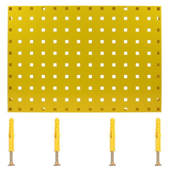 Axio 1Pc Pegboard Rack Galvanized Steel Pegboard Garage Tool Organizer