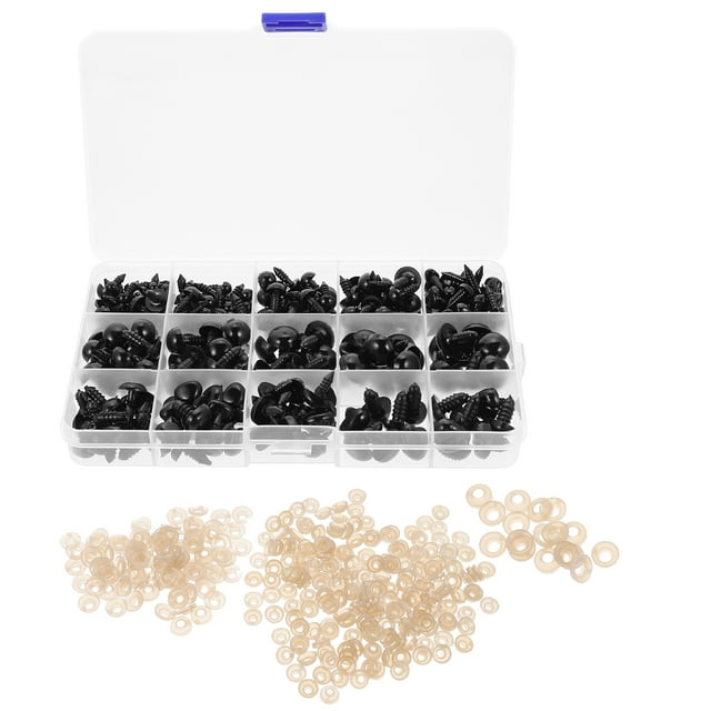 Axio 1Set Safety Eyes and Noses Plastic Stuffed Crochet Doll Eyes Noses