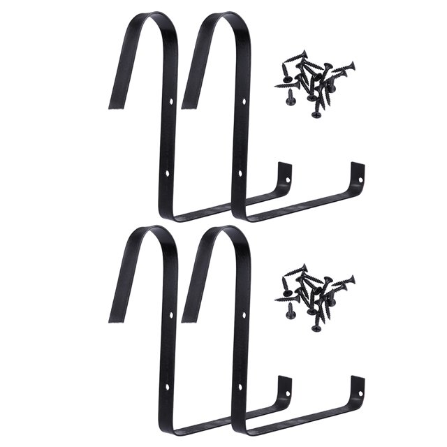 Axio 2 Pairs Heavy Duty Floating Shelf Bracket Iron Shelf Holders for