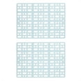 Axio 2 Pcs Rabbit Playpen Feet Plastic Mats for Cage Comes with 4 Fixed