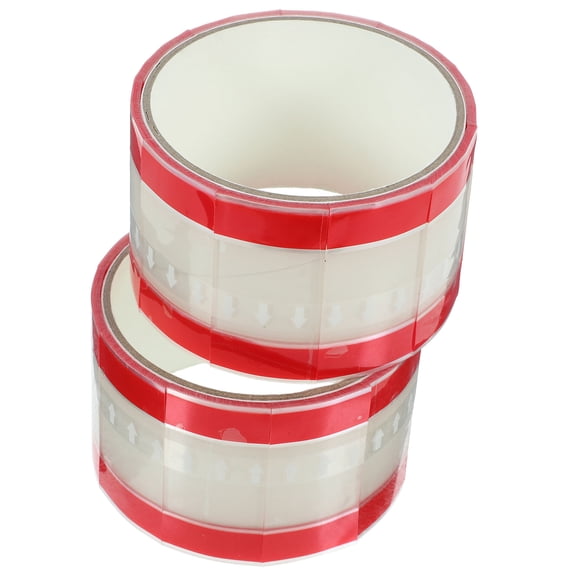 2 Rolls of Milk Cup Sealing Sticker Adhesive Seal Sticker Beverage Cup Sealing Sticker Clear Sticker