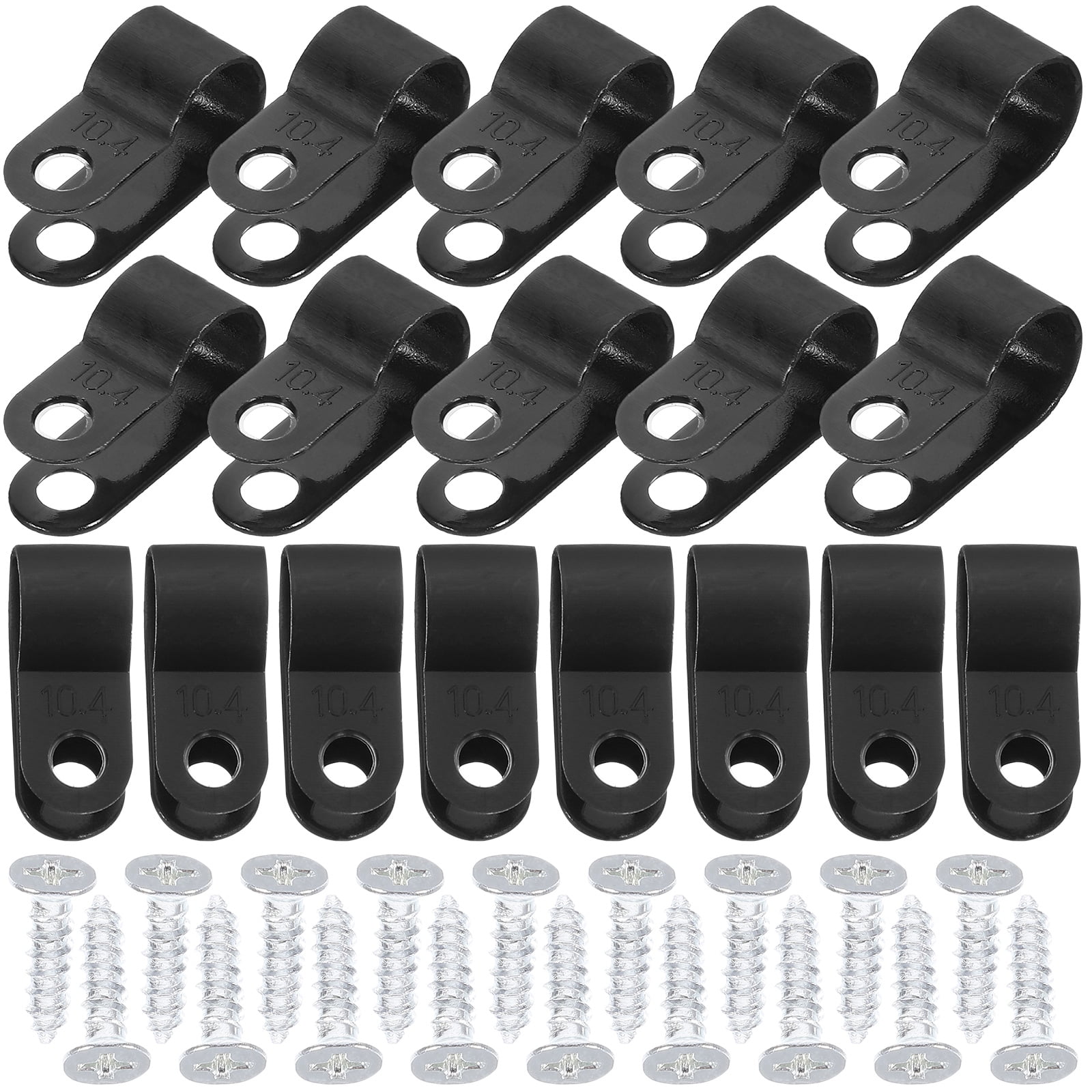 Axio 200 pcs Cable Clips Cord Management Clips Electrical Wire Clips