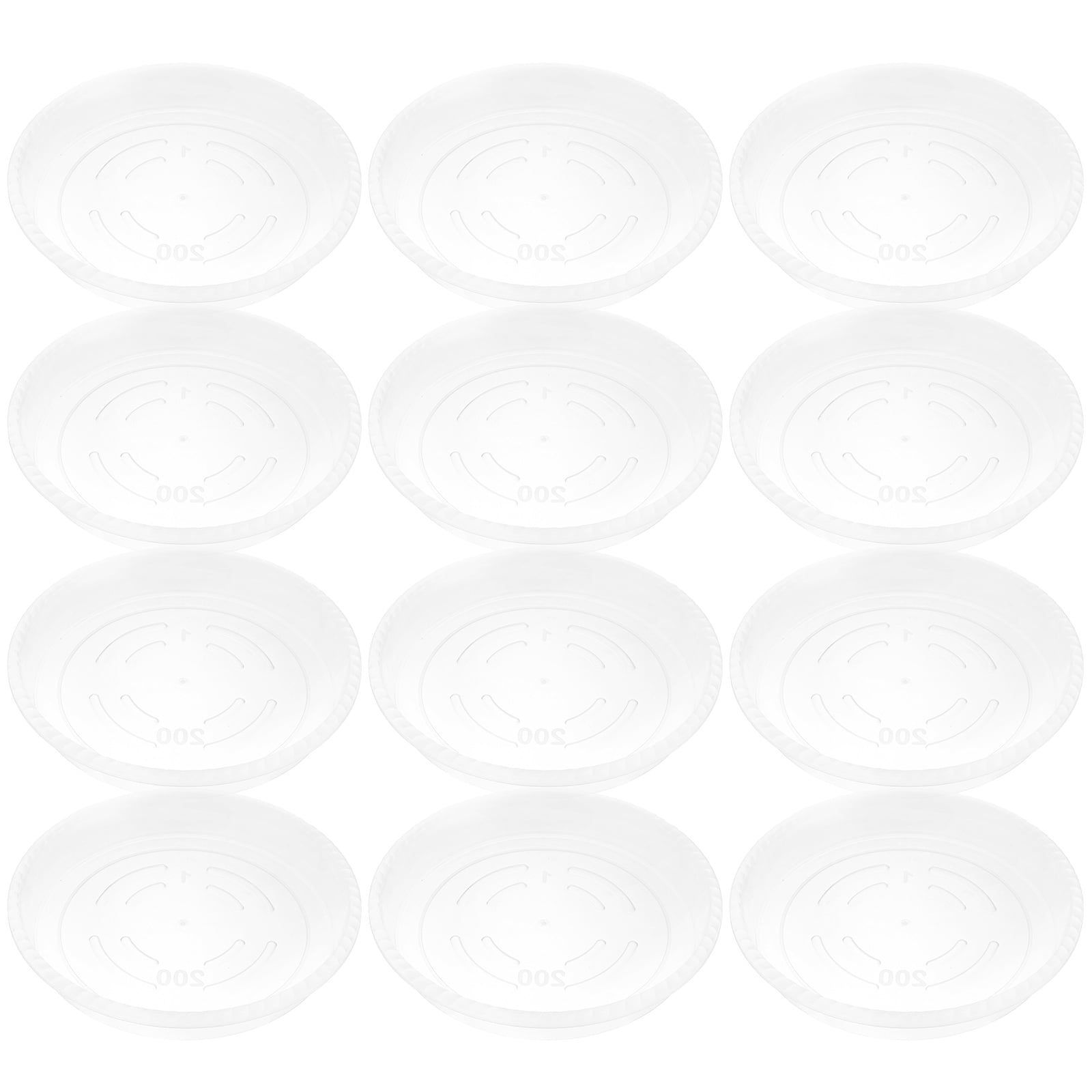 Axio 20pcs Plant Saucer Heavy Duty Plastic Plant Tray Planter Drip