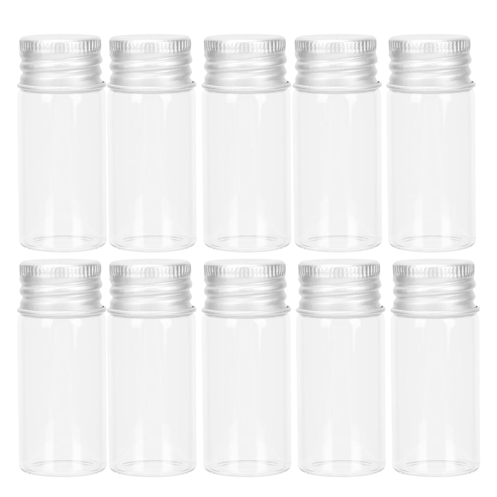Axio 24pcs Mini Glass Bottles Mini Essential Oil Bottles Travel Sample
