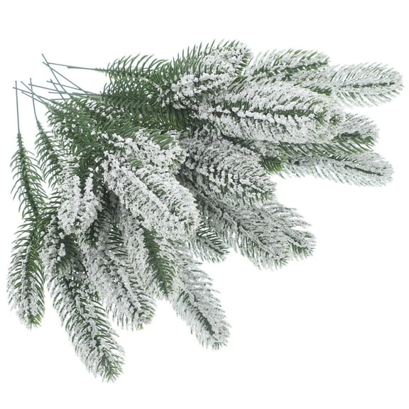 24pcs Simulated Pine Needle Stems Faux Pine Needles Stems Artificial Plants Fake Greenery Wedding Centerpiece