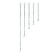 Axio 25pcs Stainless Steel Extension Chain Durable Lobster Clasp Chain