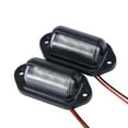 Axio 2PCS Car LED License Plate Tag Light 12V Side Marker Lights or