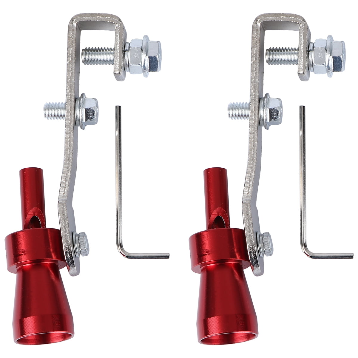 Axio 2PCS Exhaust Pipe Sounder Car Tuning Turbine Whistle Sounder Tail