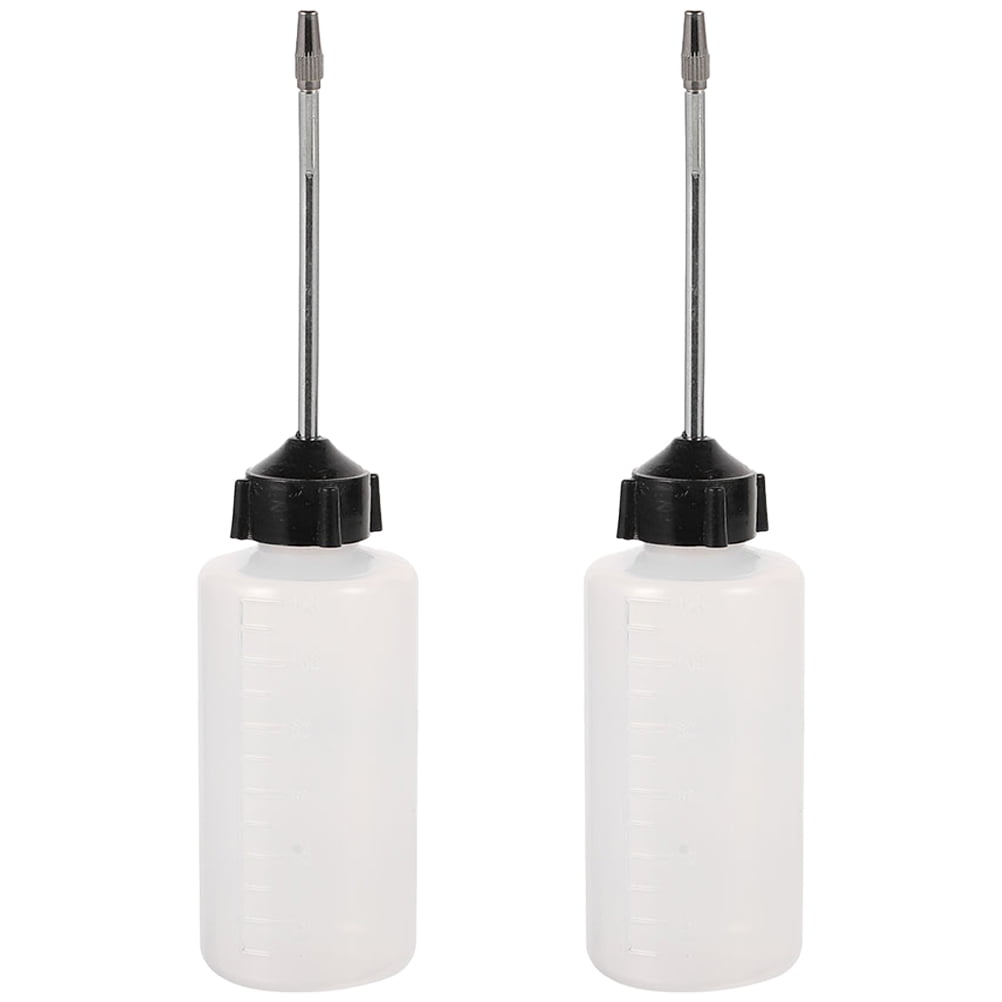 Axio 2Pcs Empty Sewing Machine Oil Bottles Iron Mouth Oil Containers