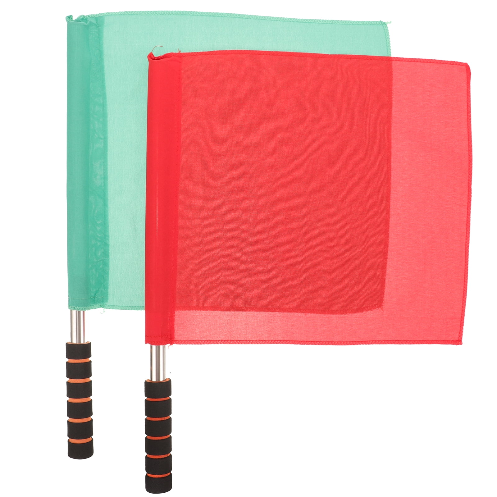 Axio 2Pcs Referee Football Soccer Flags Race Conducting Flags Soccer