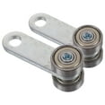 Axio 2pcs Double Bearing Wheels Heavy Duty Wheel 24mm Window Door