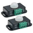 Axio 2pcs Infrared Sensor 12-24v Motion Sensor Pir Controller Timer ...