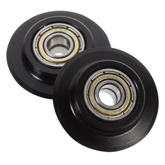 OUNONA Black Pipe Cutter with Roller Bearing Design for Easy Cutting Experience on Construction Sites 2pcs