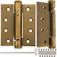Axio 2pcs Selfclosing Door Hinges Exterior Door Spring Hinge Heavy