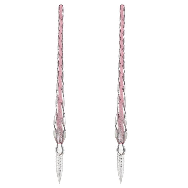 Axio 2pcs Unique Dip Pen Drawing Glass Pen Lightweight Dipping Pen