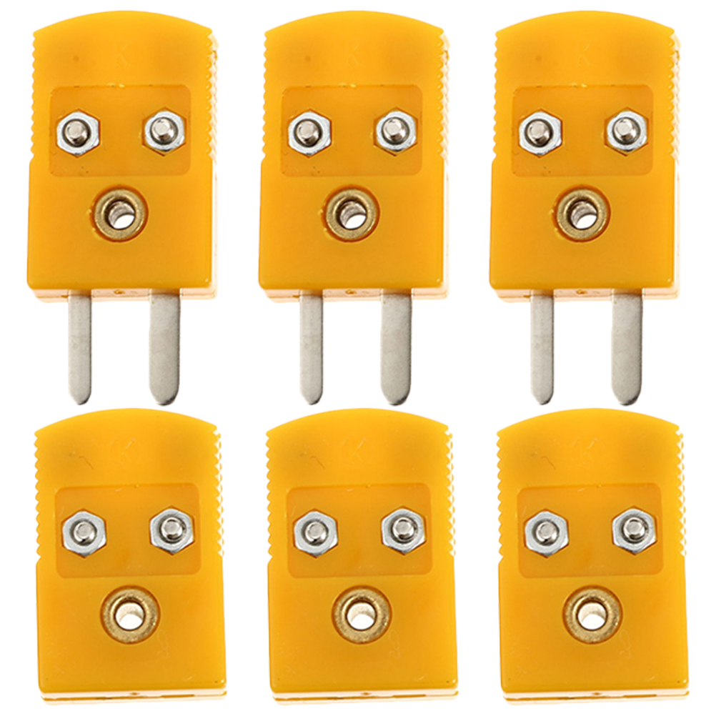 Axio 3 Sets Thermocouple Plug Adapter K Type Male Female Thermocouple