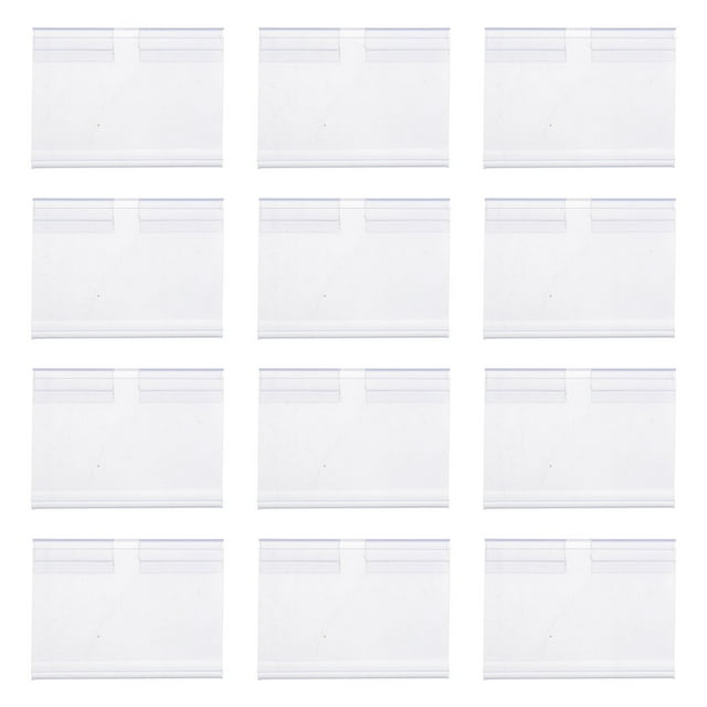Axio 30PCS Plastic Sign Label Holder Wire Shelf Retail Price Tag Label