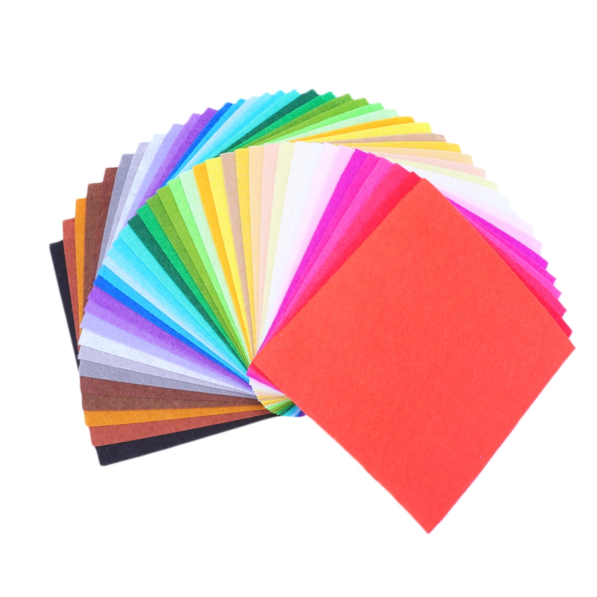 Axio 40Pcs 15x15CM DIY Colorful Felt Sheets Nonwoven Fabric Sticky