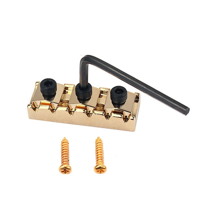 Axio 42mm Zinc Alloy Electric Guitar Locking Nut String Lock with Allen