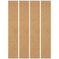 Axio 4Pcs Bulletin Board Cork Strips Message Bulletin Strips Self