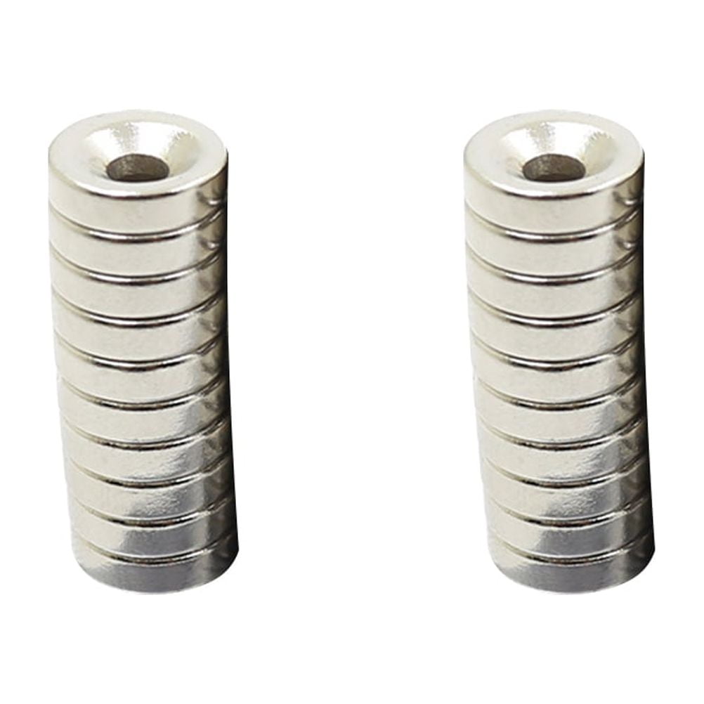 Axio 50PCS Strong Permanent Ring 10x3mm Countersunk Head