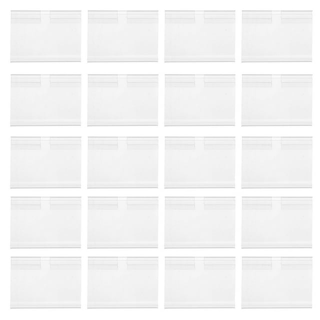 Axio 50pcs Convenient Supermarket Retail Price Label Holders Label