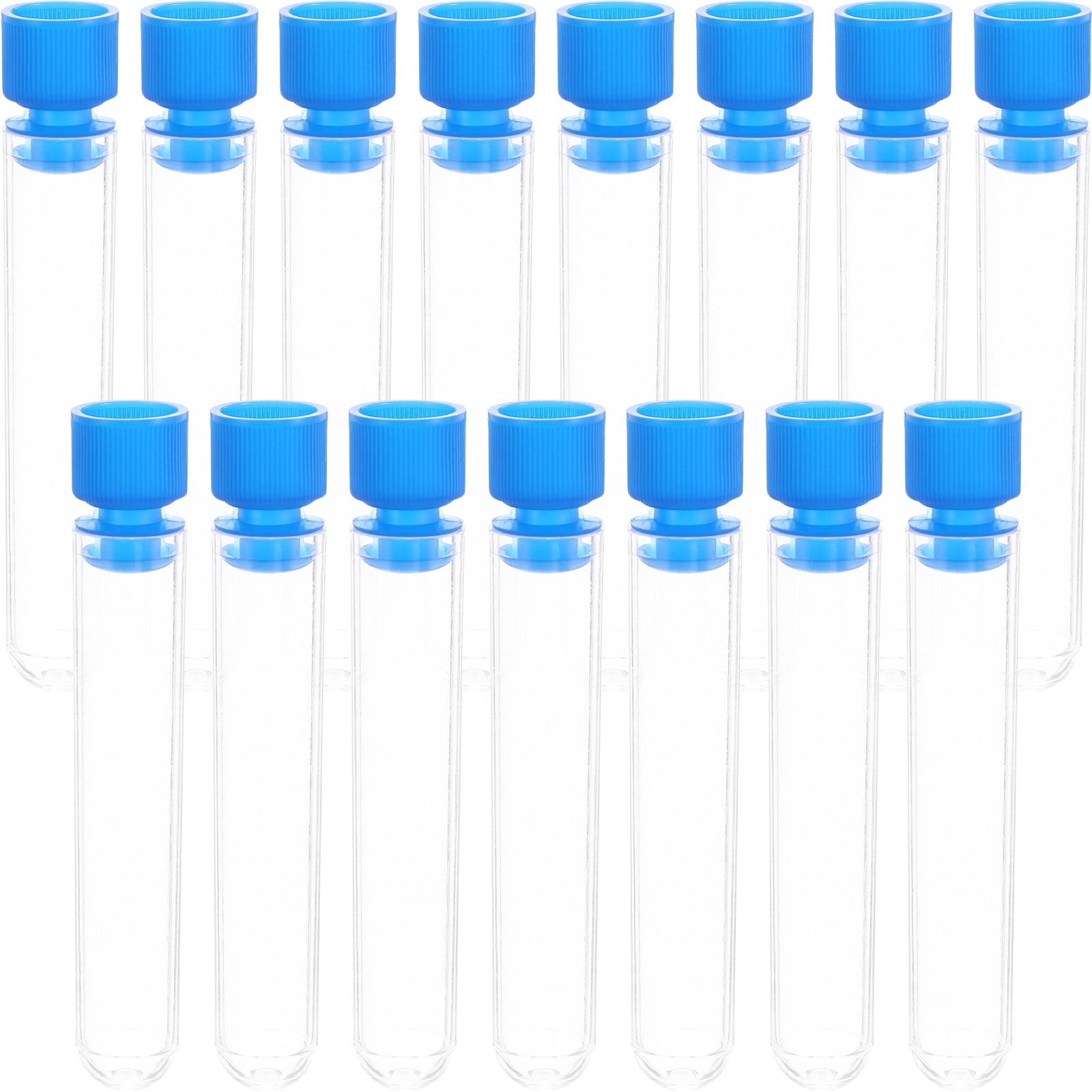 Axio 50pcs Test Tubes Test Vials Storage Containers Clear Tube for