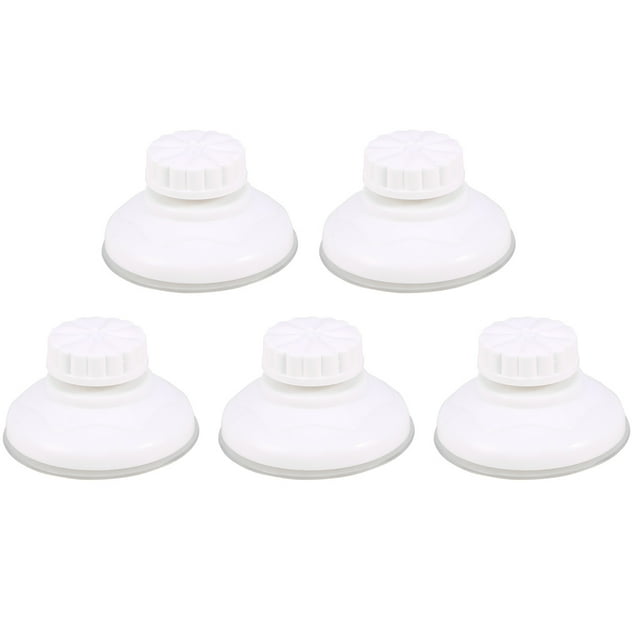 Axio 5pcs 6.1cm PVC Rotate Vacuum Suction Cups Accessory with Screw