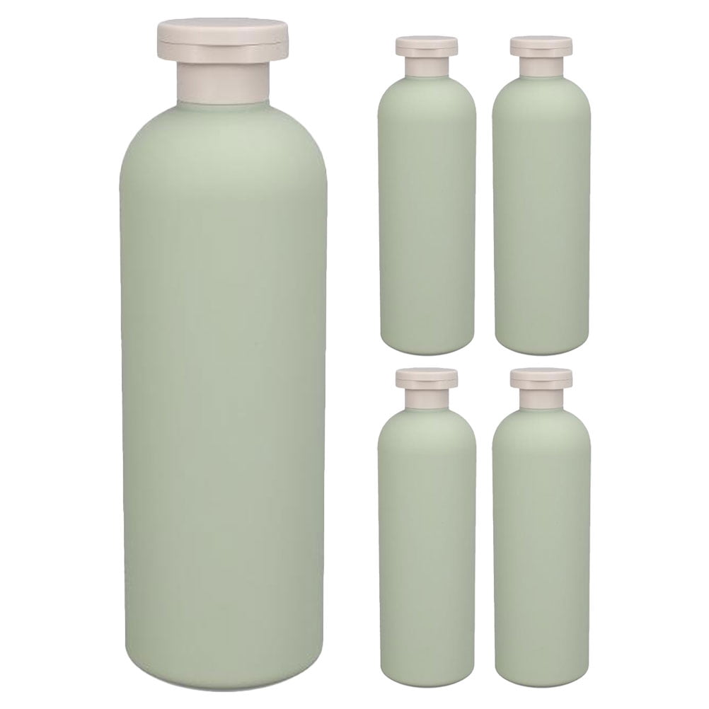 Axio 5pcs Shampoo Dispenser Dish Soap Dispenser Refillable Conditioner