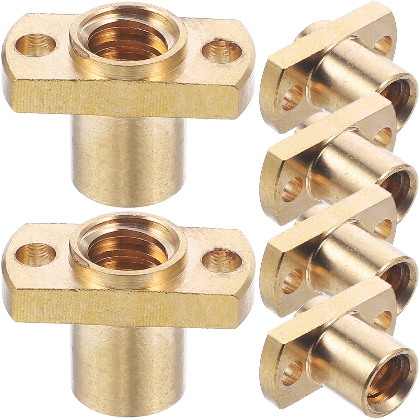 Axio 6 Pcs Trapezoidal T8 Screw Brass Nut for T8 Lead Screw of 3D