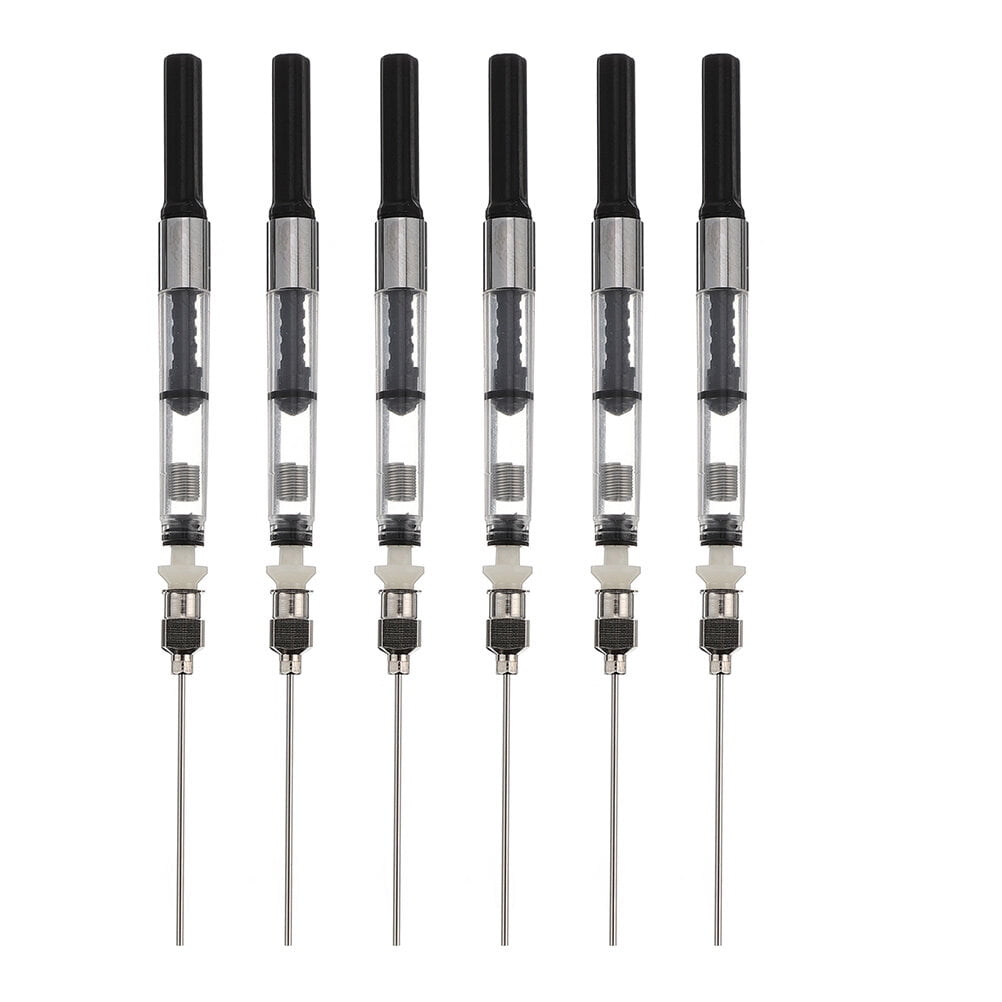 Axio 6Pcs Fountain Pen Ink Converter Filler Ink Pen Syringe Devices