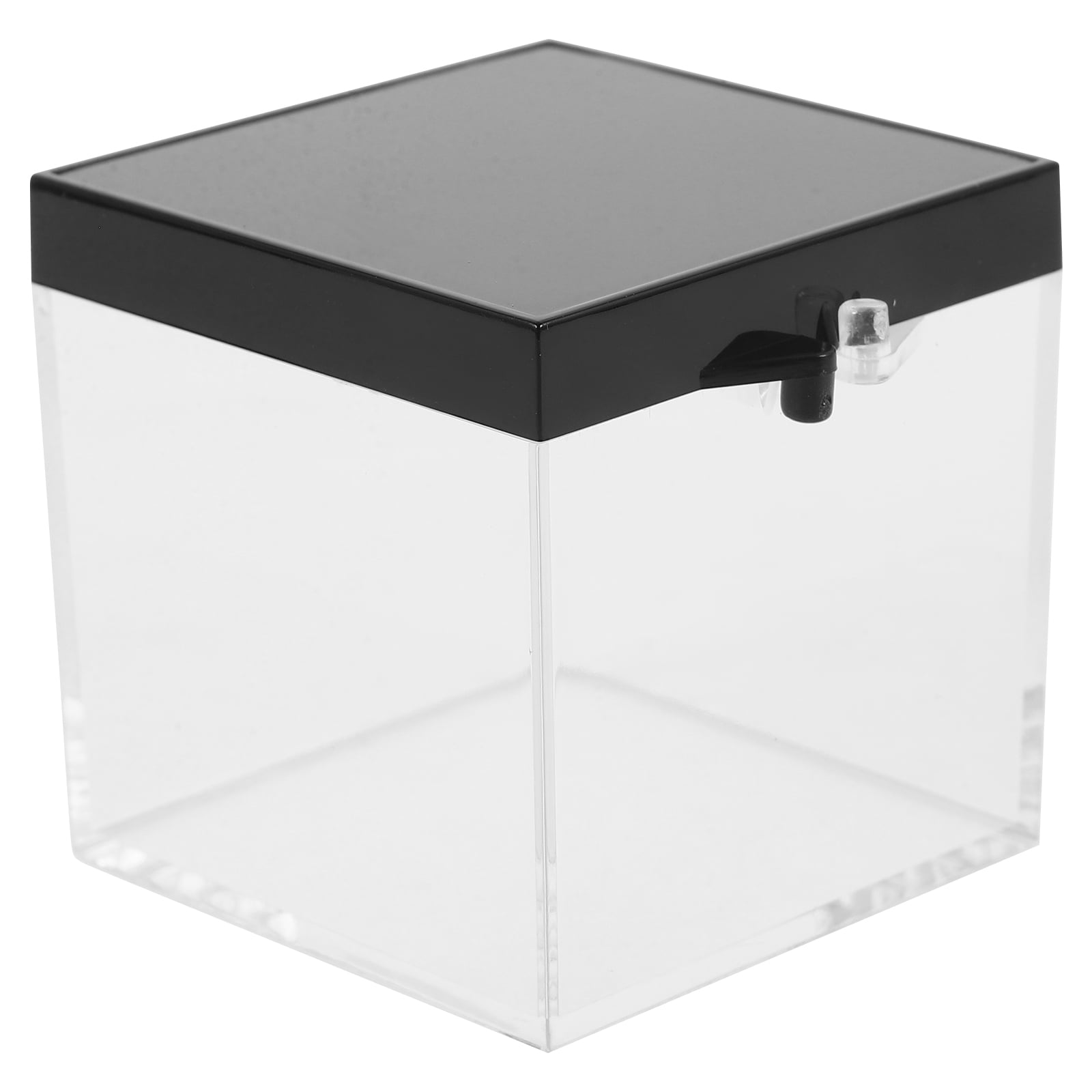 20/40/80 Pcs Clear Plastic Jewelry Display Boxes - Crystal Ring Storage Organizer For Accessories