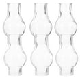 Axio 6pcs Oil Lamp Chimney Kerosene Lamp Shade Vintage Replacement