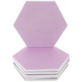 Axio 6pcs Pin Boards Hexagon Felt Boards Bulletin Board Memo Board for