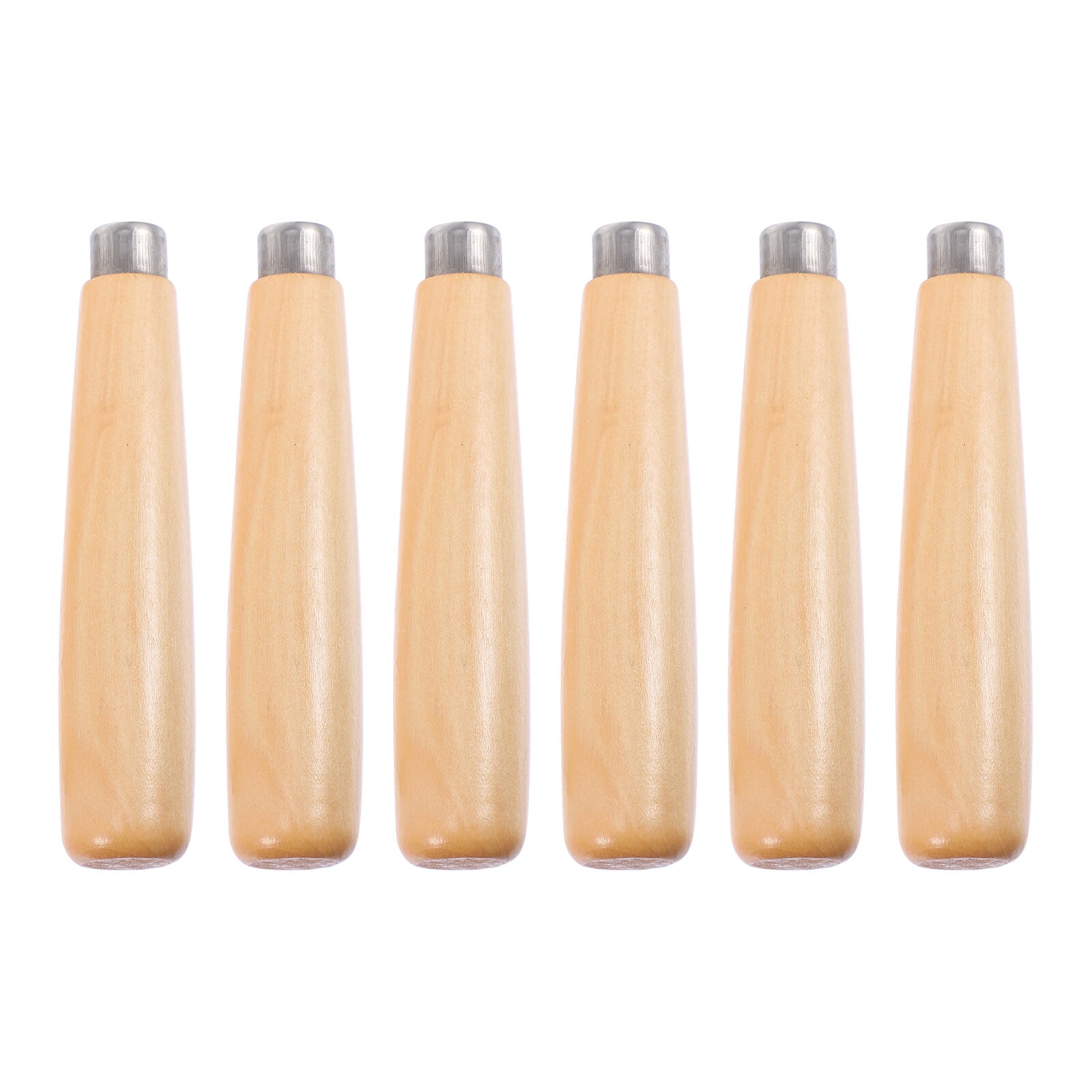 Axio 6pcs Wooden File Handle Polishing Rust Proof Filing Tools File
