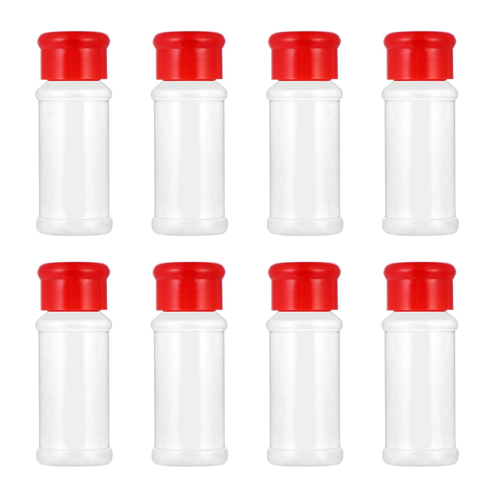 Axio 8pcs Household Condiment Bottles Portable Pepper Shakers Spice