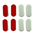 Axio 8pcs Toilet Seat Bumpers Strong Adhesive Universal Seat Bumper Kit