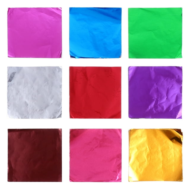 Axio 900Pcs Chocolate Wrappers Candy Wrappers Aluminium Foil Packaging