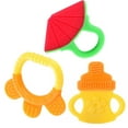 Axio Baby Teething Toy Silicone Teethers Fridge Dishwasher Safe BPA