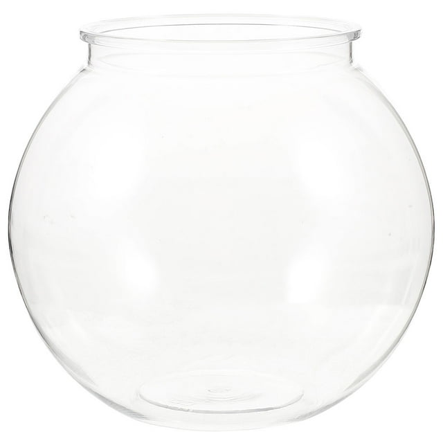 Axio Clear Fish Bowl Small Aquarium Goldfish Tank Desktop Vases Flower