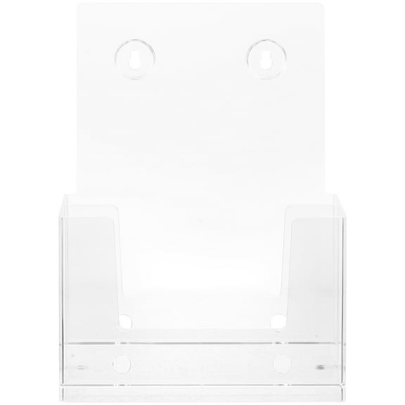 IFANLANDOR Wall-Mounted File Holder Acrylic 1Pcs 8.3X6.3X3In