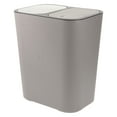 Axio Dry Wet Classified Trash Can Dual Compartment Waste Bin Garbage