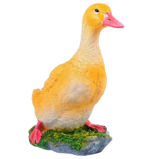 Axio Garden Ornament Duck Figurine Garden Statue Yard Lawn Home