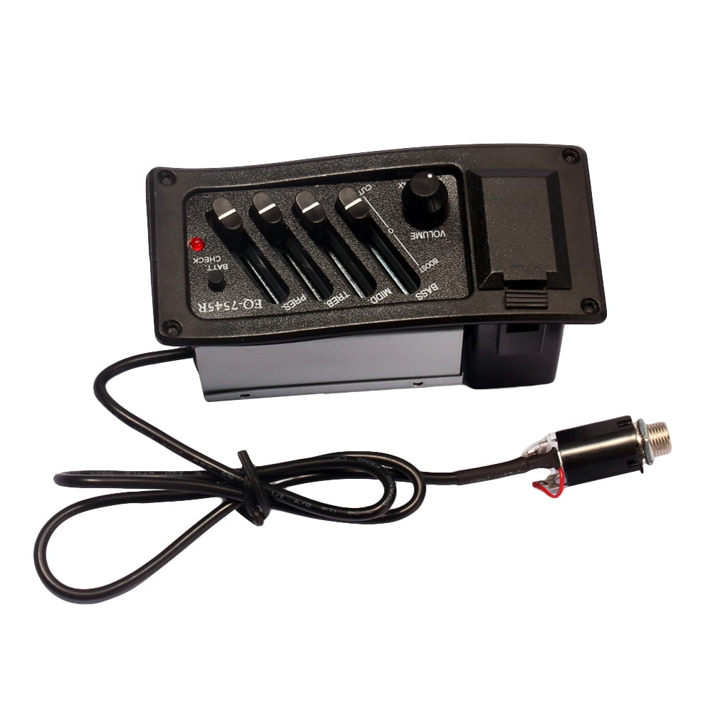 Axio Guitar Pickup 4 Band Guitarra Preamp Amplifier Pickups EQ Pickup